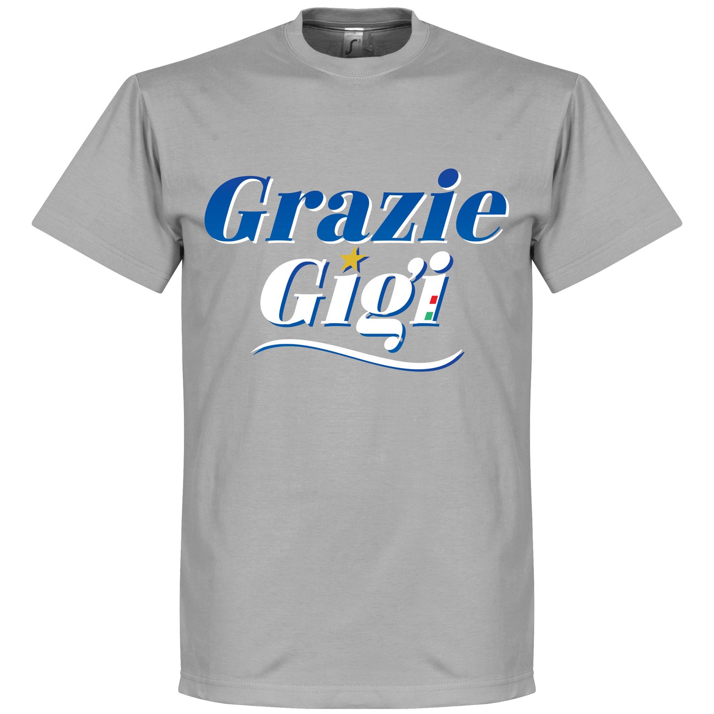 Grazie Gigi Honours T-shirt - Grey Marl