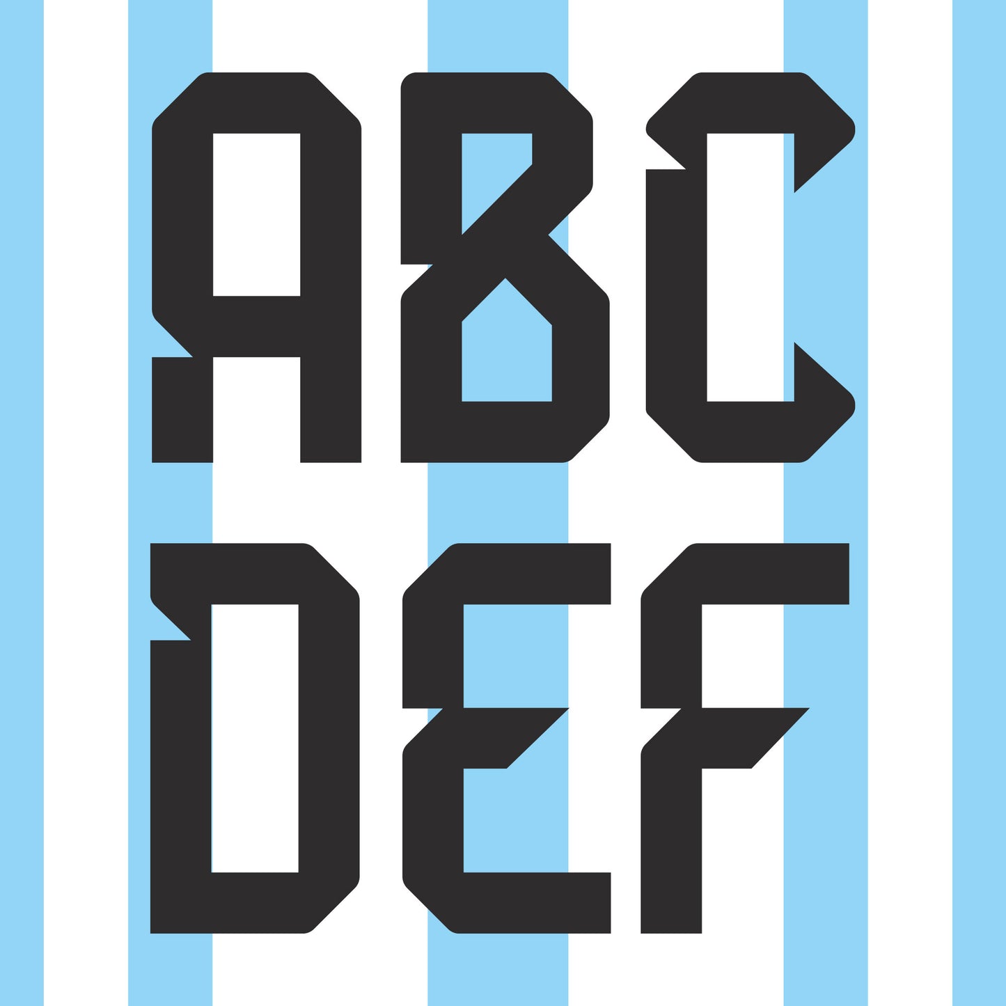 22-24 Argentina Home Adult Player Letters (50mm)