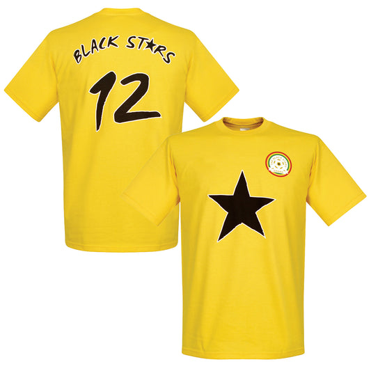 Ghana Black Stars T-Shirt - Yellow