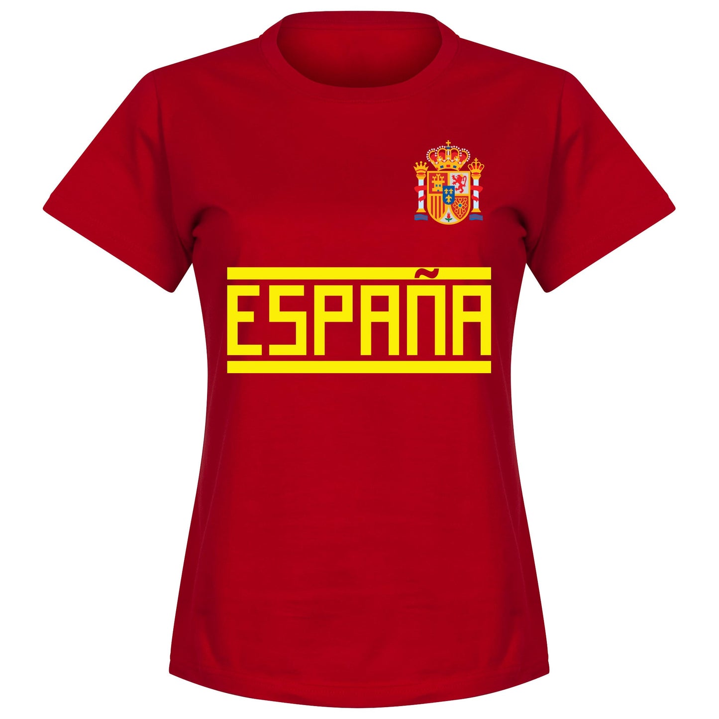 Spain Team Womens J.Hermoso 10 T-shirt - Red