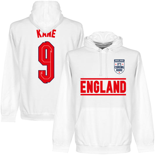 England Kane 9 Team Hoodie - White