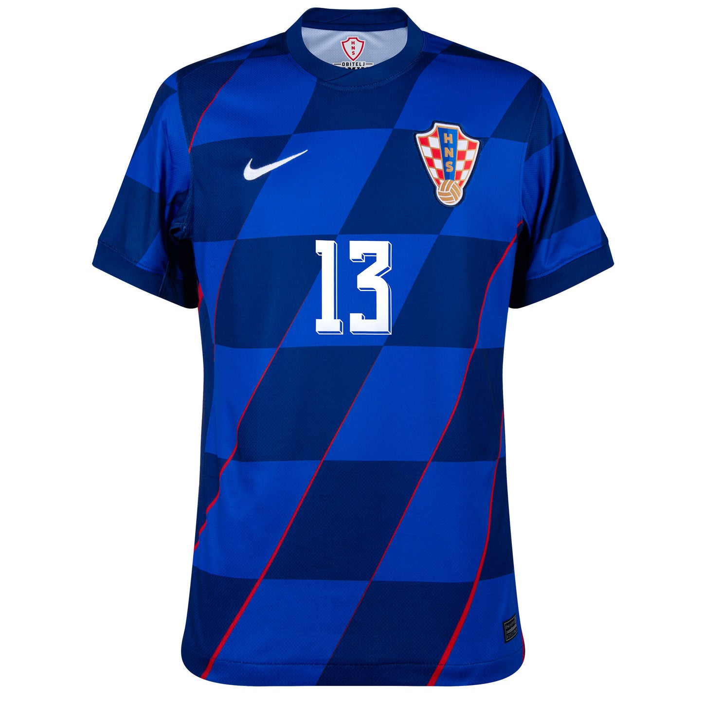 Nike Croatia Away Vlašić 13 Shirt 2024-2025 (Official Printing)