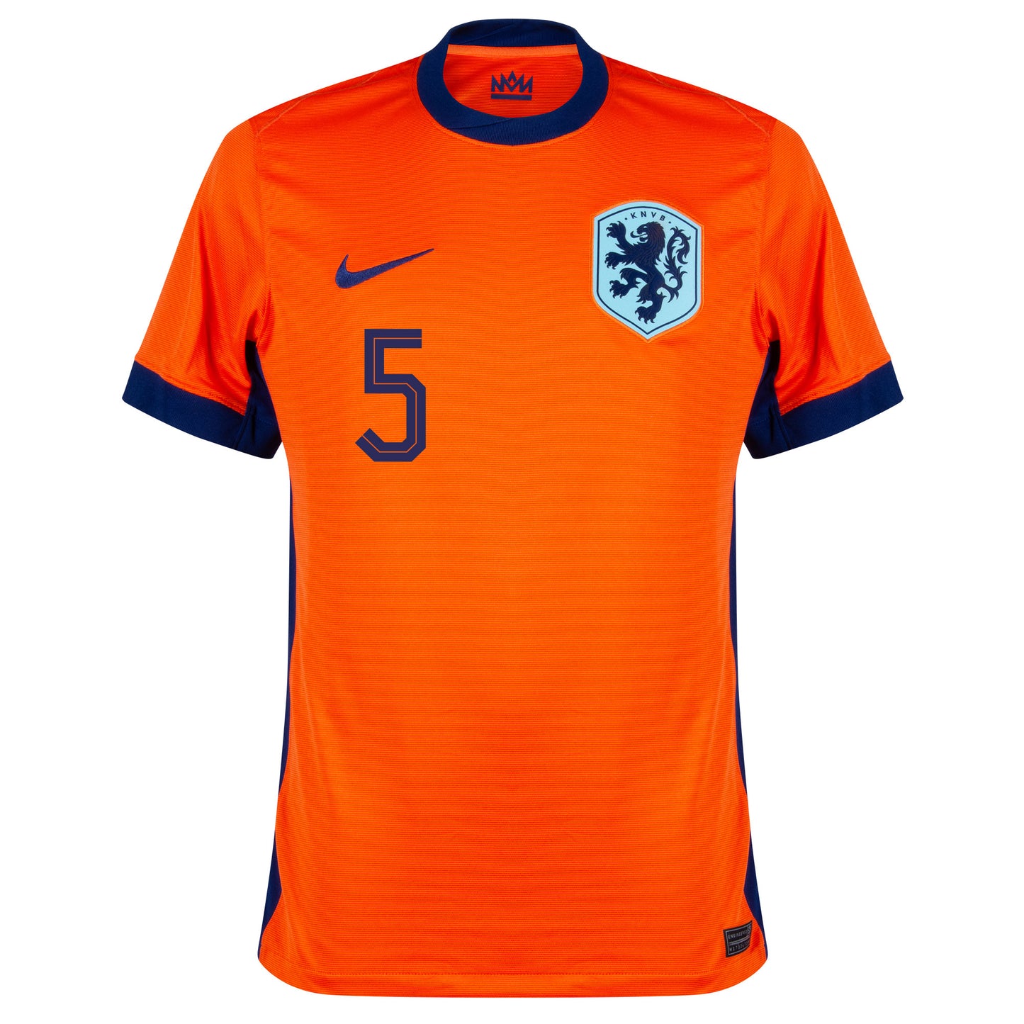 Nike Holland Home Aké 5 Shirt 2024-2025 (Official Printing)