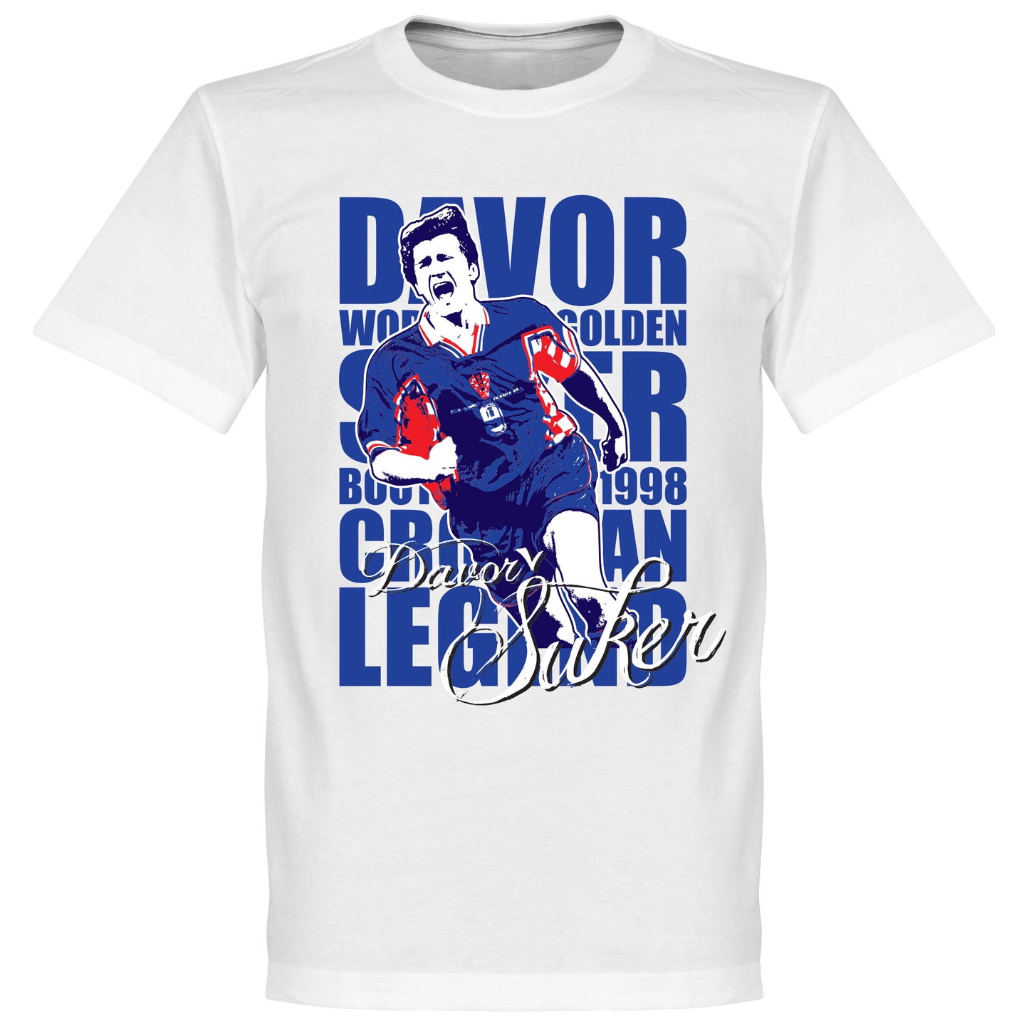 Davor Suker Legend T-shirt - White