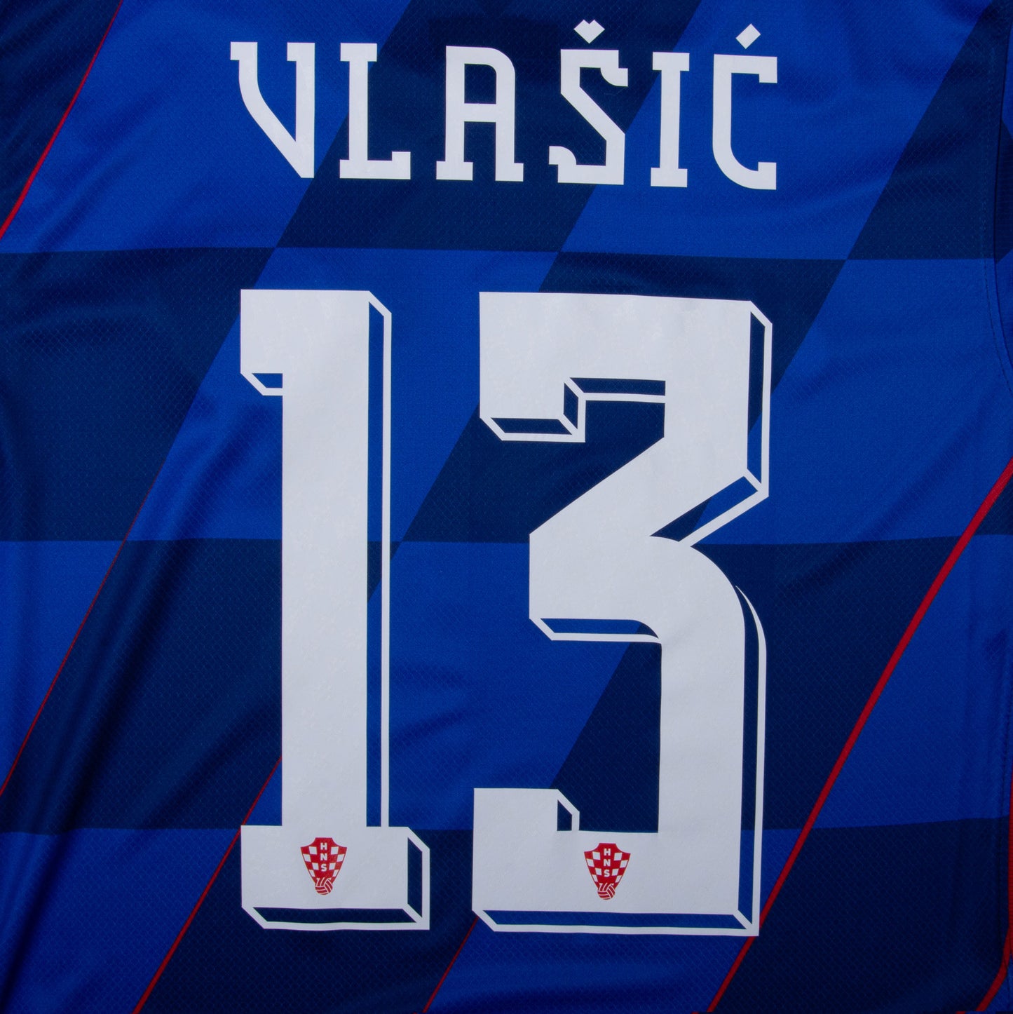 Nike Croatia Away Vlašić 13 Shirt 2024-2025 (Official Printing)