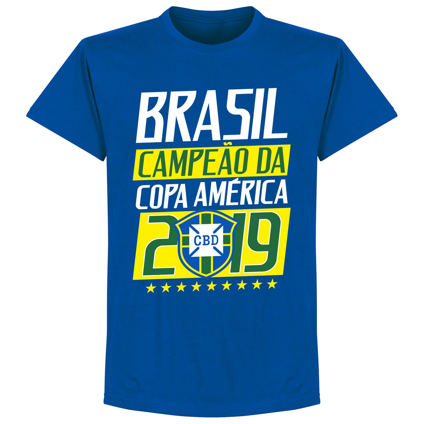 Brazil Campeao 2019 T-Shirt - Royal