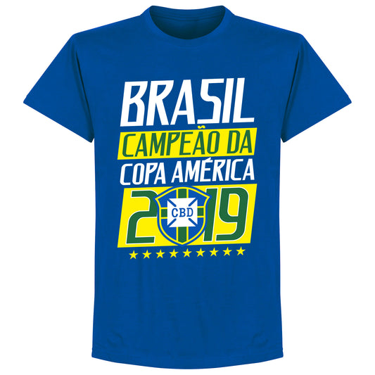 Brazil Campeao 2019 T-Shirt - Royal