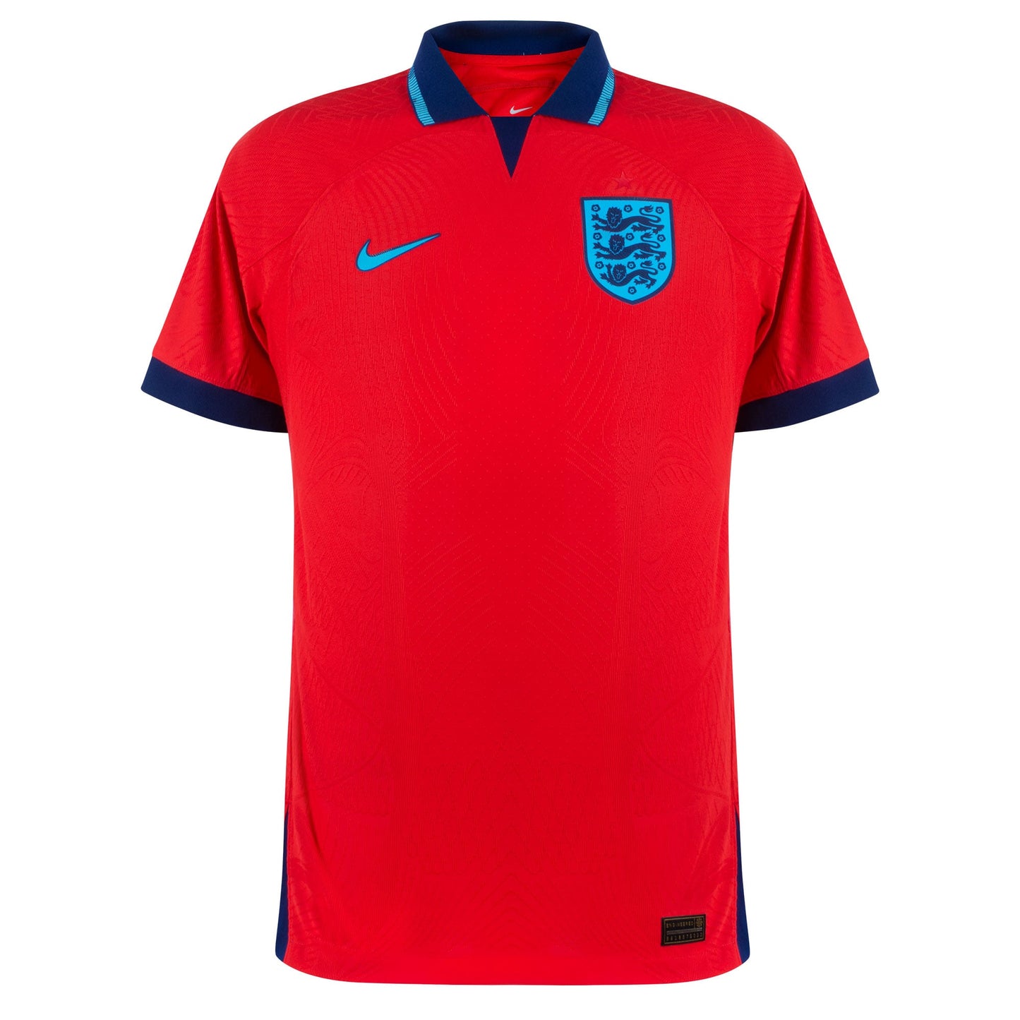 Nike England Away Dri-Fit ADV Match Shirt 2022-2023 incl. Euro 2024 Qualifying Patch Set