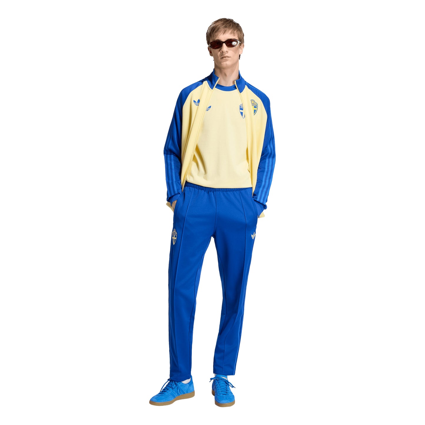 adidas Originals Sweden Track Jacket - Pale Yellow