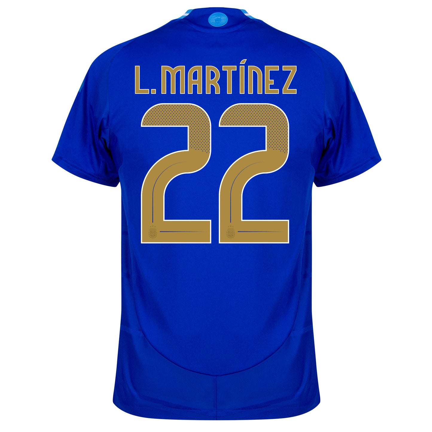 adidas Argentina Away Authentic L.Martínez 22 Shirt 2024-2025 (Official Printing)