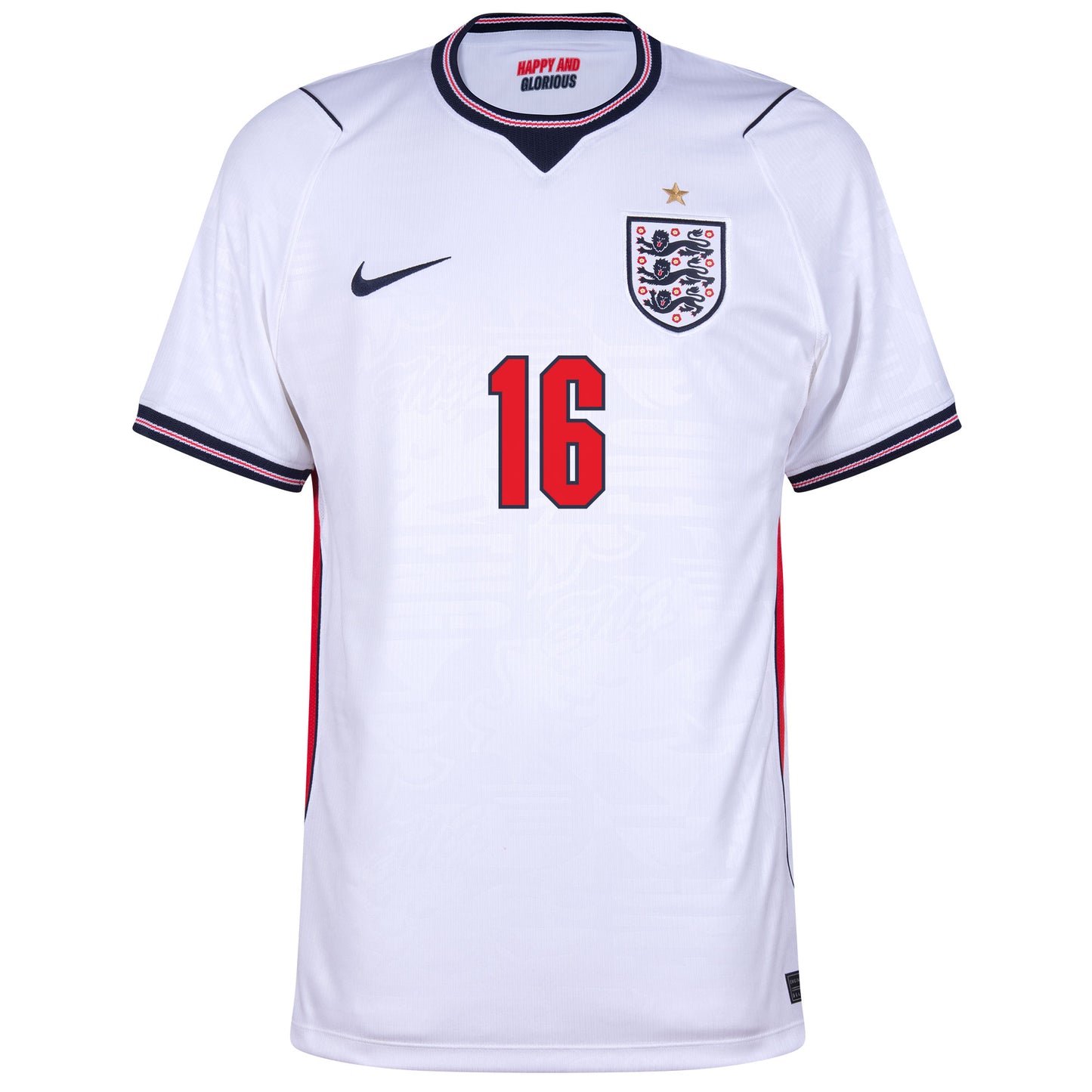 Nike England Home Mainoo 16 Shirt 2026-2027 (Official Printing)