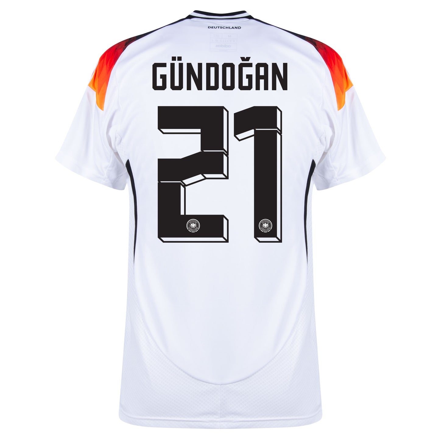 adidas Germany Home Gündoğan 21 Shirt 2024-2025 (Official Printing)