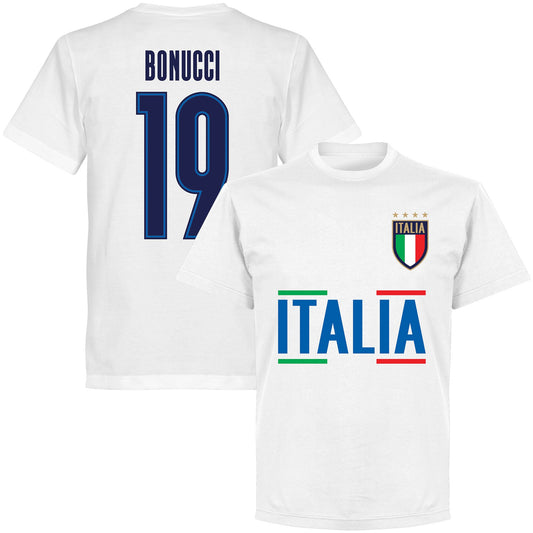 Italy Bonucci 19 Team KIDS T-shirt - White