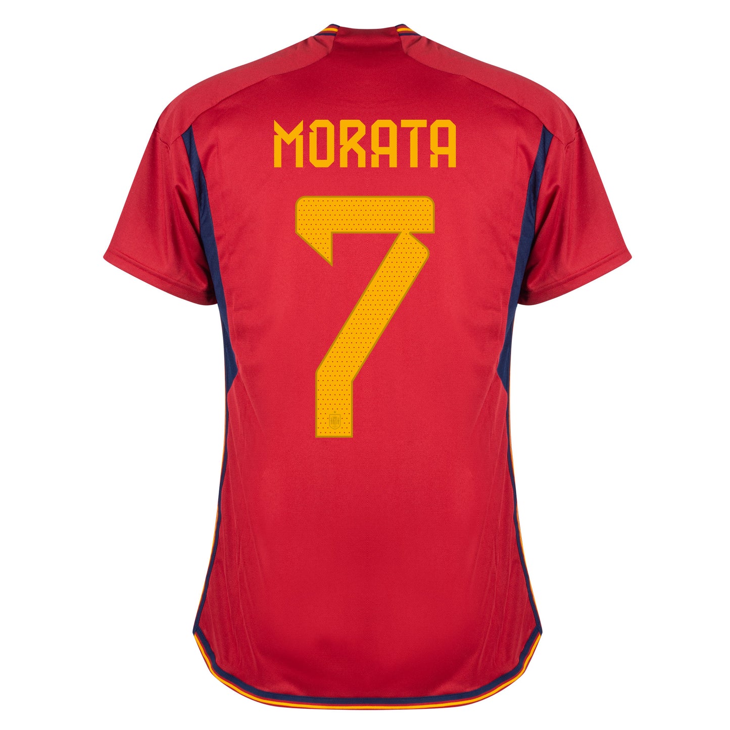 adidas Spain Home Morata 7 Shirt 2022-2023 (Official Printing)