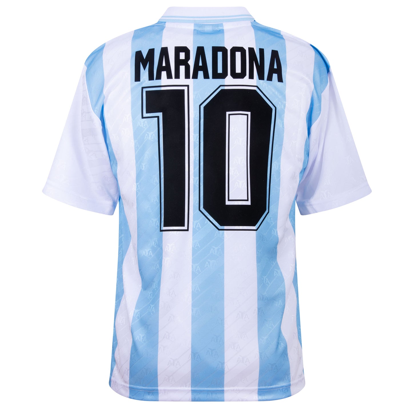 Score Draw Argentina Home Retro Maradona 10 Shirt 1994