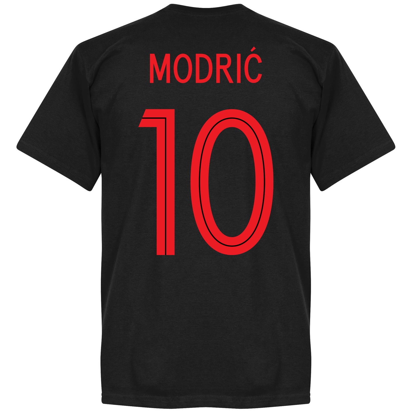 Croatia Mala zemlja, Veliki snovi Modric 10 T-Shirt - Black