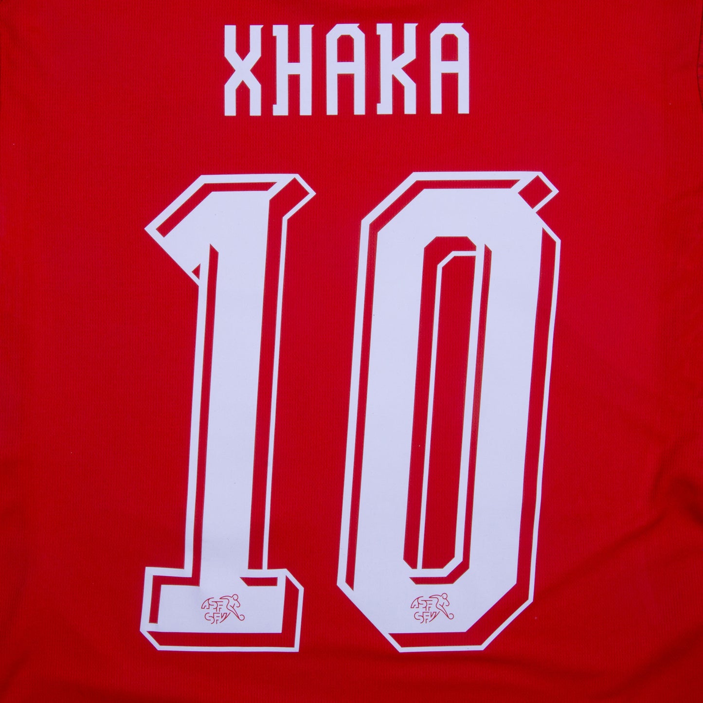 Puma Switzerland Home Xhaka 10 Shirt 2026-2027 (Official Printing)