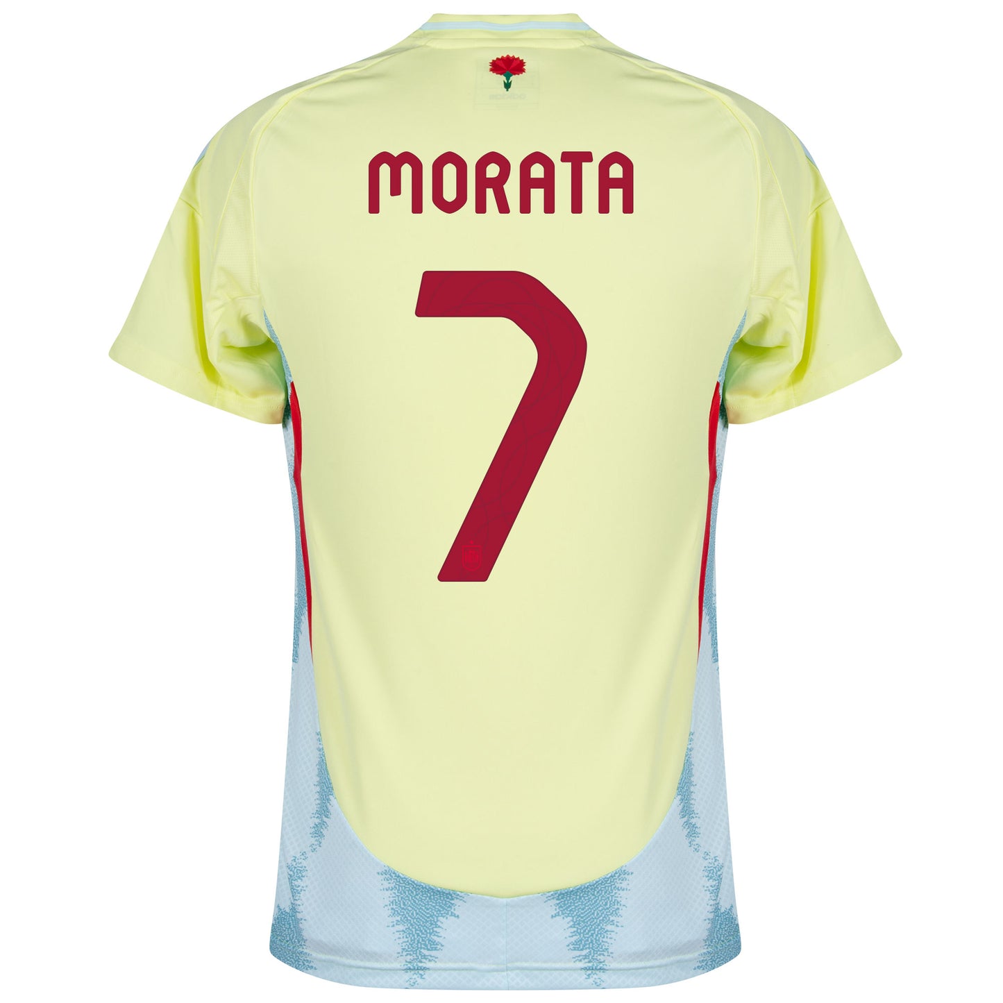 adidas Spain Away Morata 7 Shirt 2024-2025 (Official Printing)
