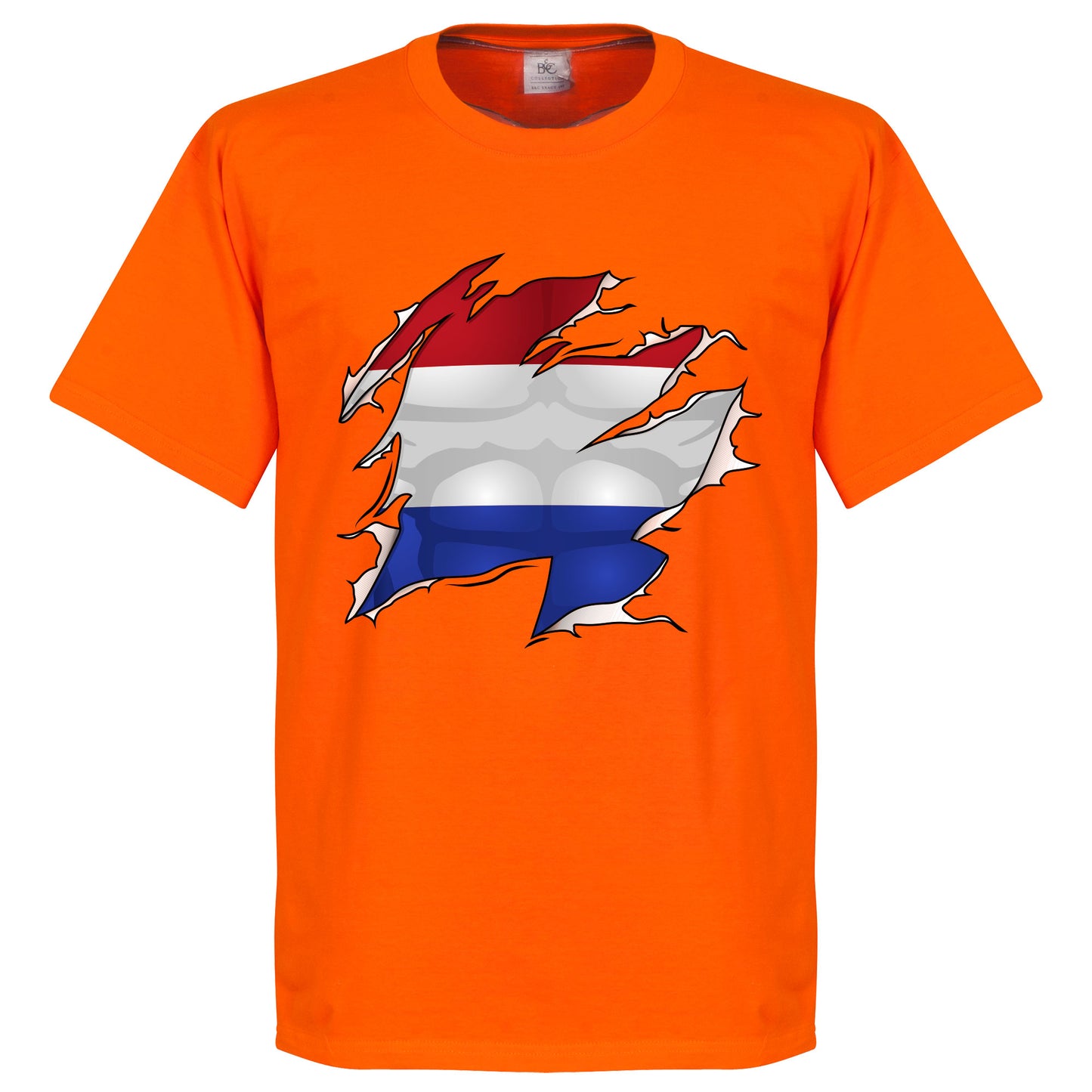 Holland Ripped Flag KIDS T-Shirt - Orange