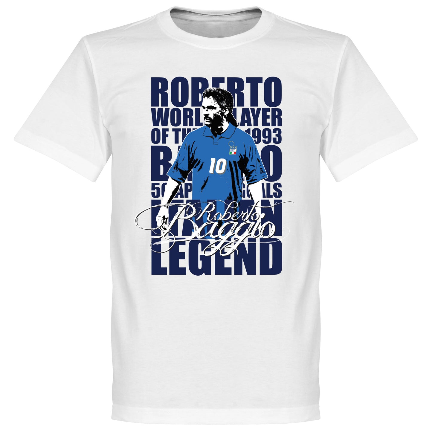 Baggio Legend T-shirt - White