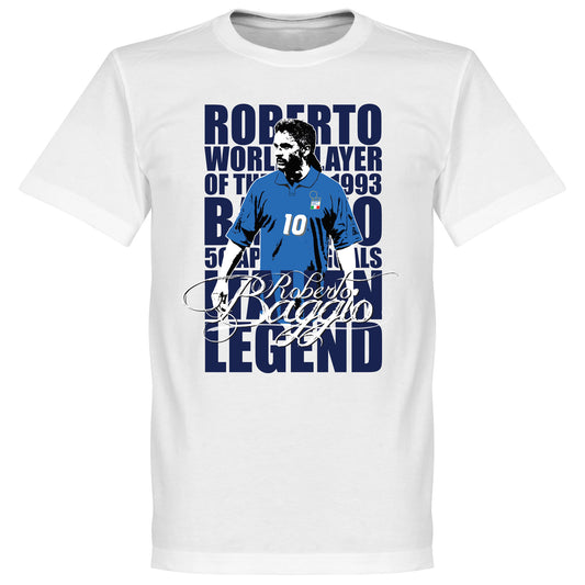 Baggio Legend T-shirt - White