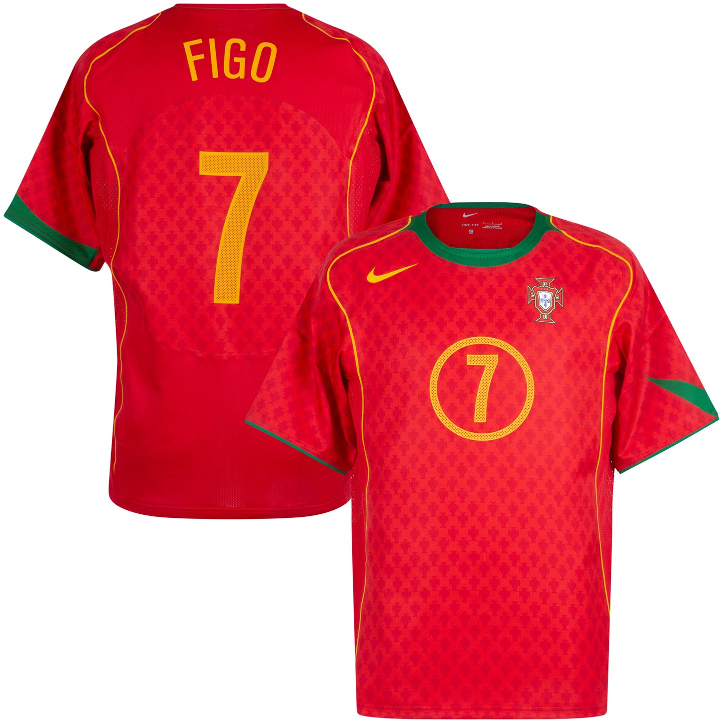 Nike Portugal Home Figo 7 Jersey (Reissue) 2004-2005