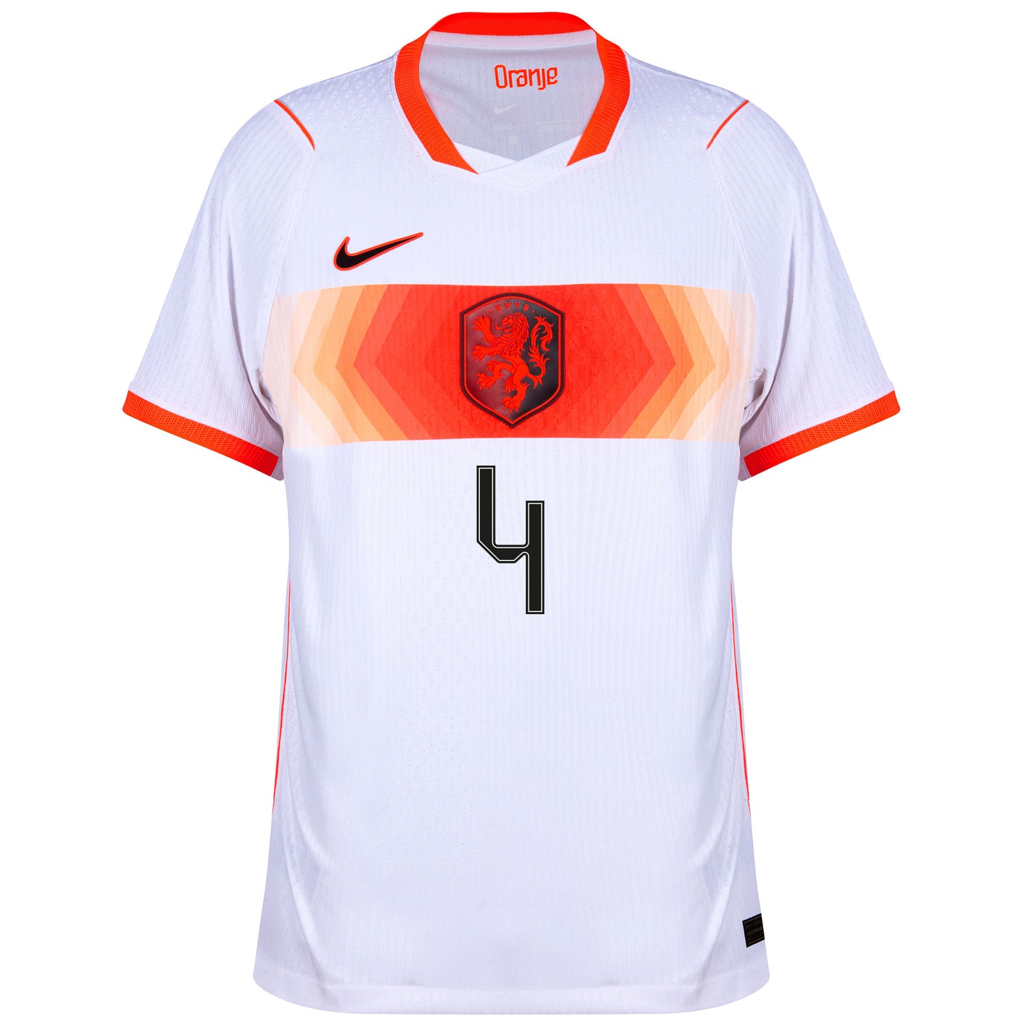 Nike Holland Aero-Fit Match Away Virgil 4 Shirt 2026-2027 (Official Printing)