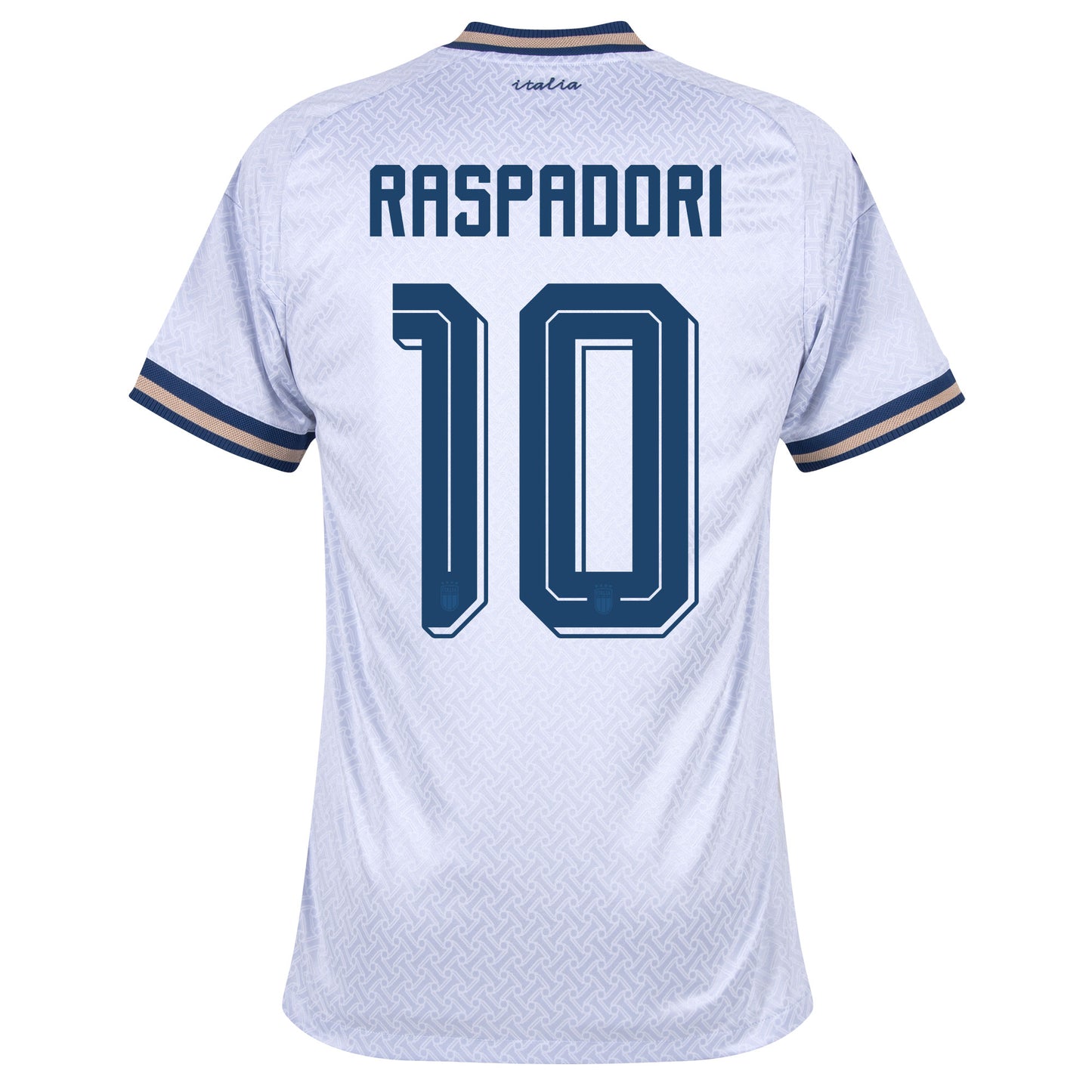 adidas Italy Authentic Away Raspadori 10 Shirt 2026-2027 (Official Printing)