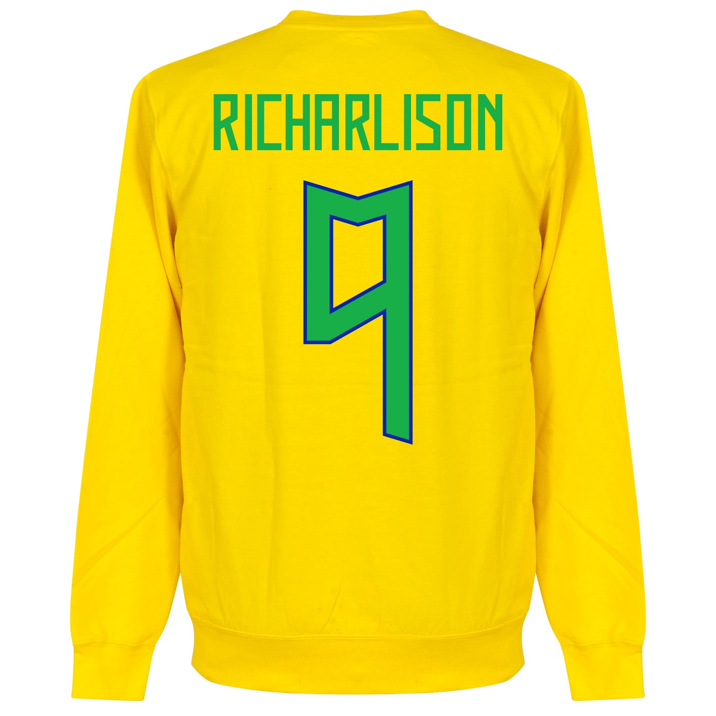 Brazil Richarlison 9 Team Sweatshirt - Yellow
