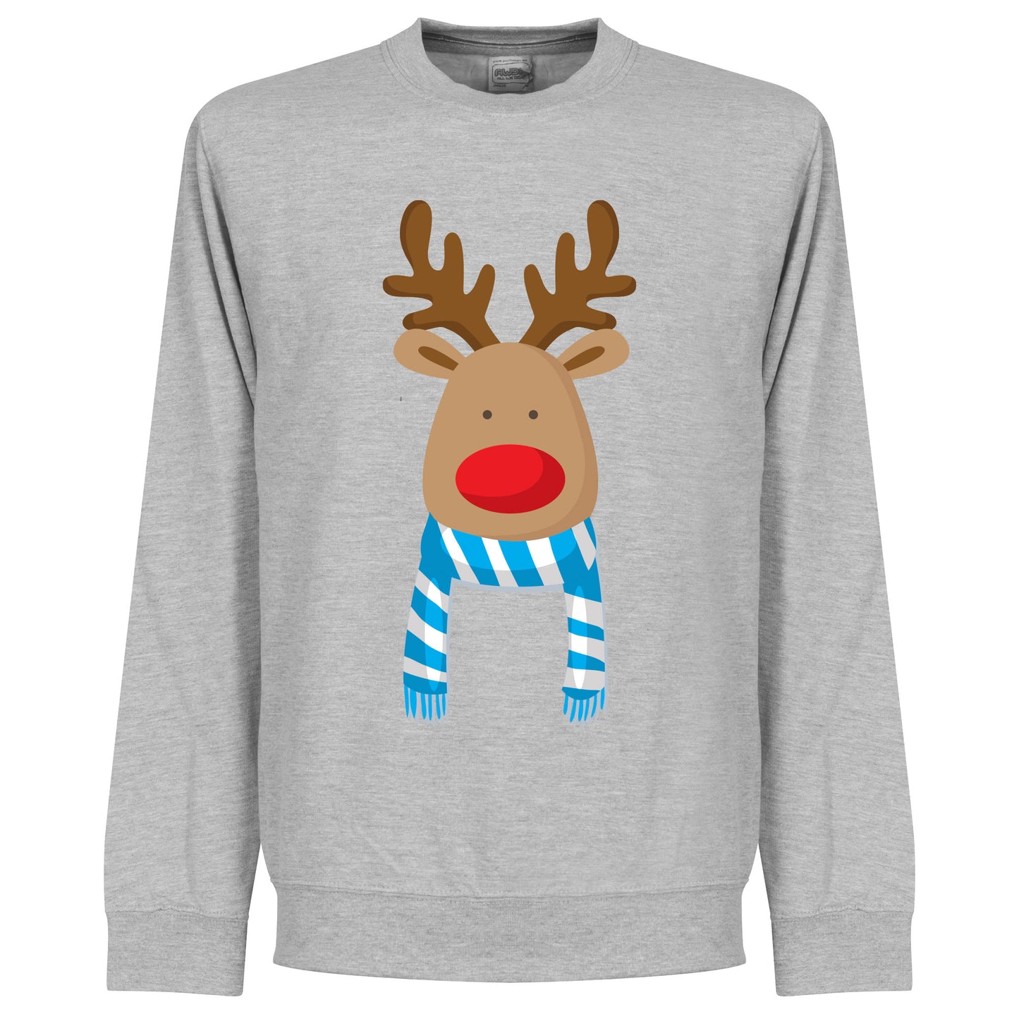 Reindeer Sky / White Supporter Sweatshirt - Grey