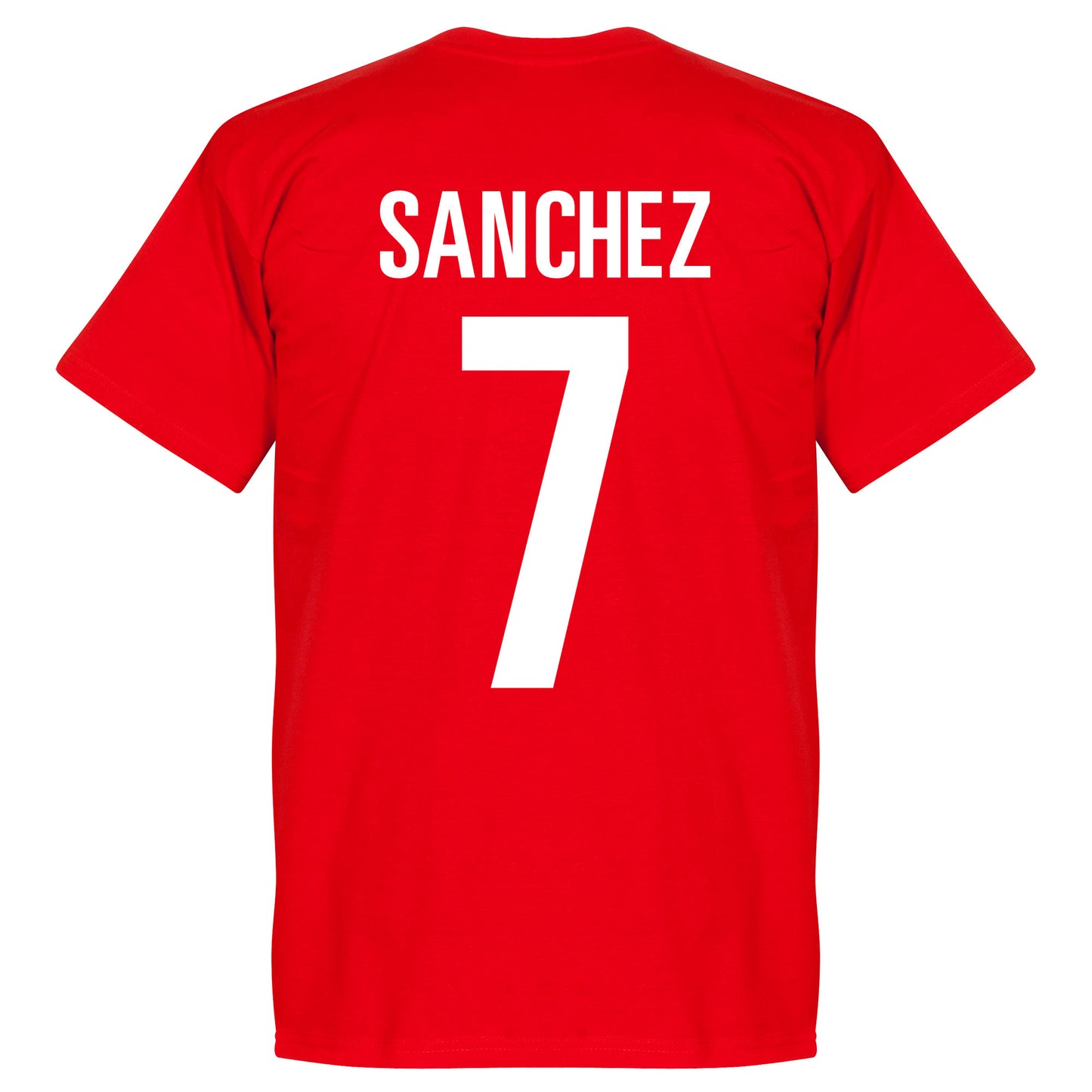 Chile Sanchez Football T-shirt - Red