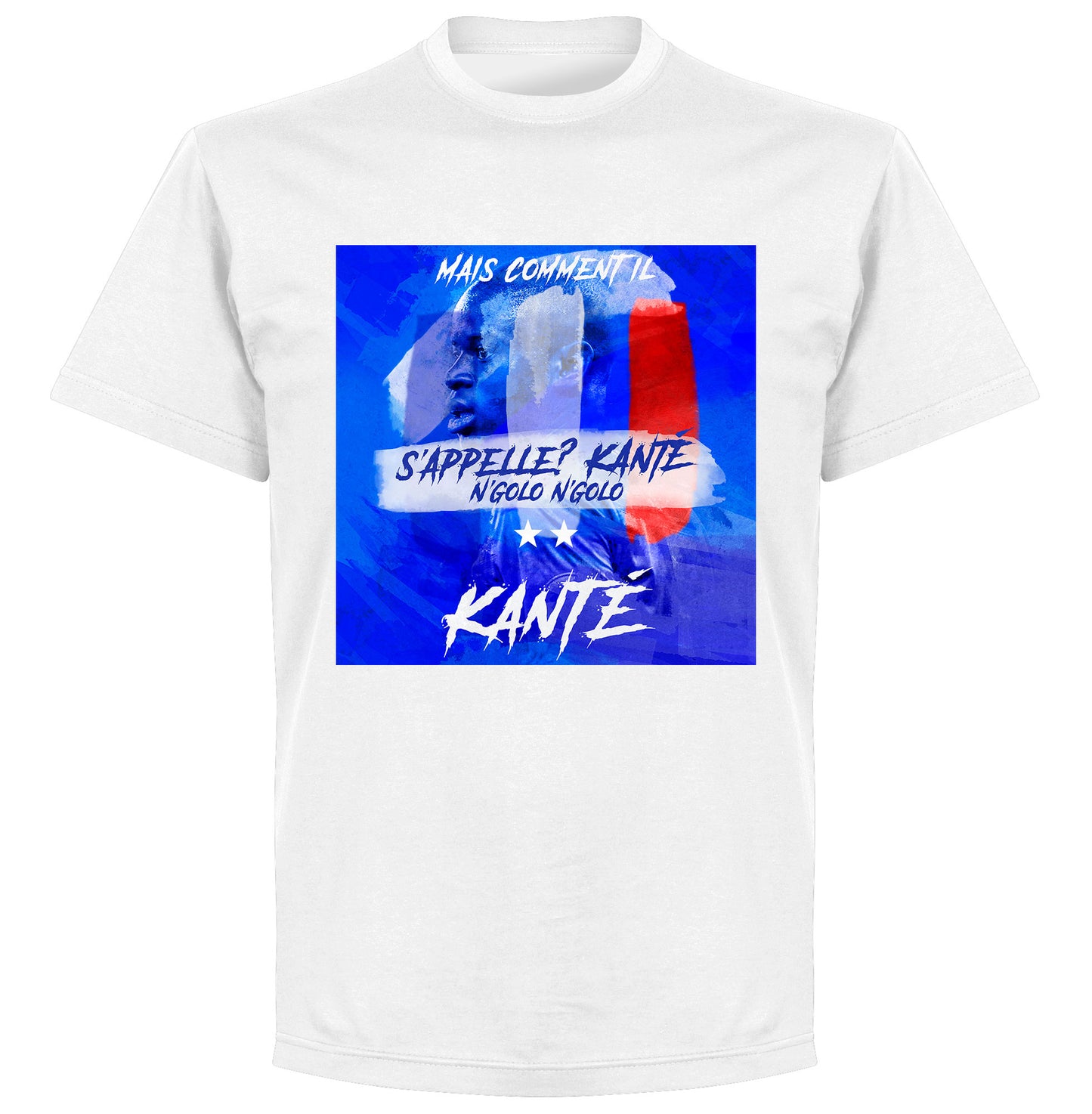 Kante ‘What's His Name?’ T-shirt - White