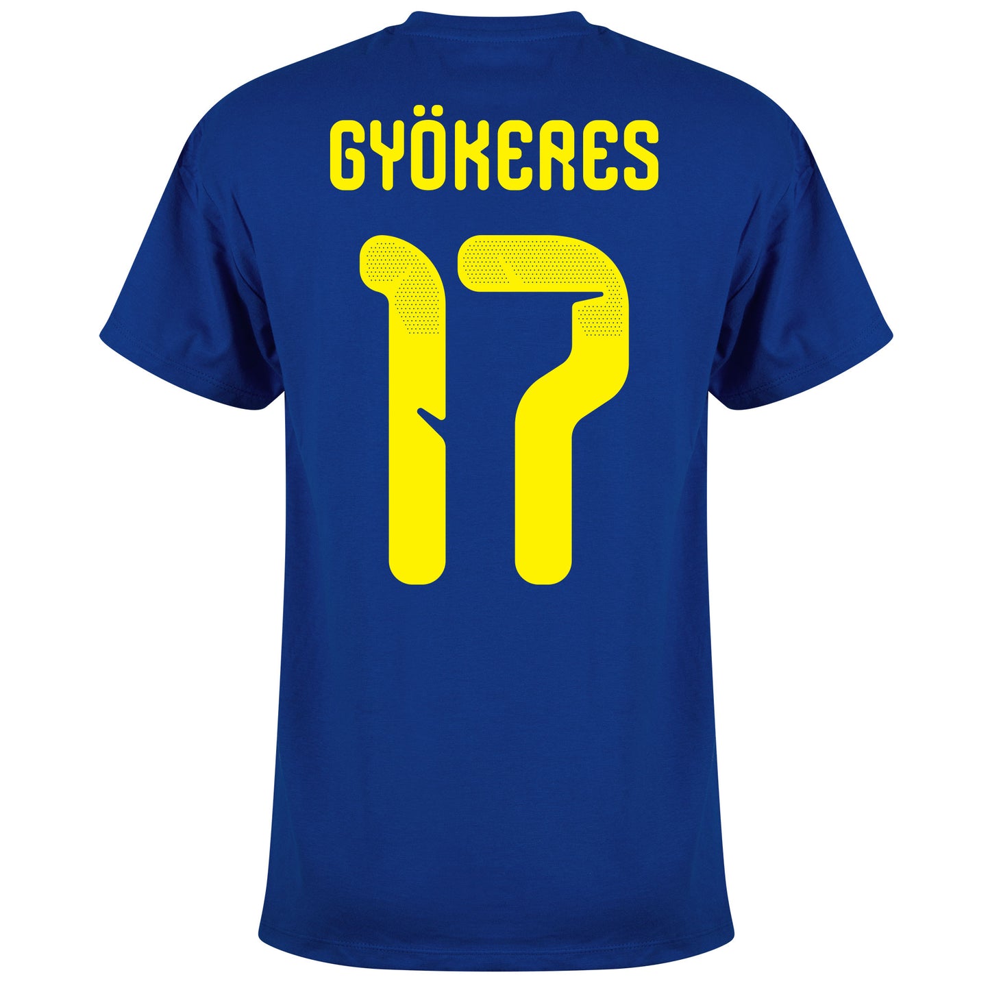 Sweden Team Gyökeres 17 T-shirt - Royal