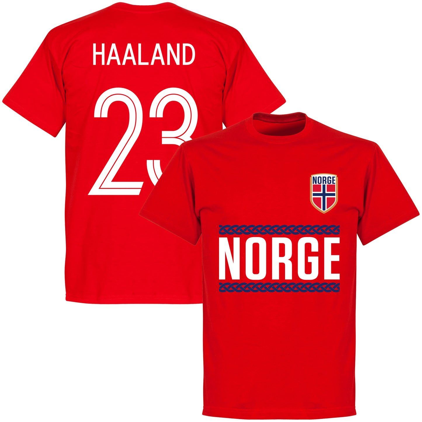 Norway Haaland 23 Team KIDS T-Shirt - Red