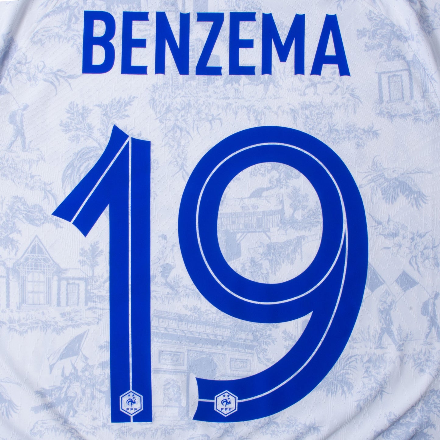 Nike France Dri-Fit ADV Match Away Benzema 19 Shirt 2022-2023 (Official Printing)