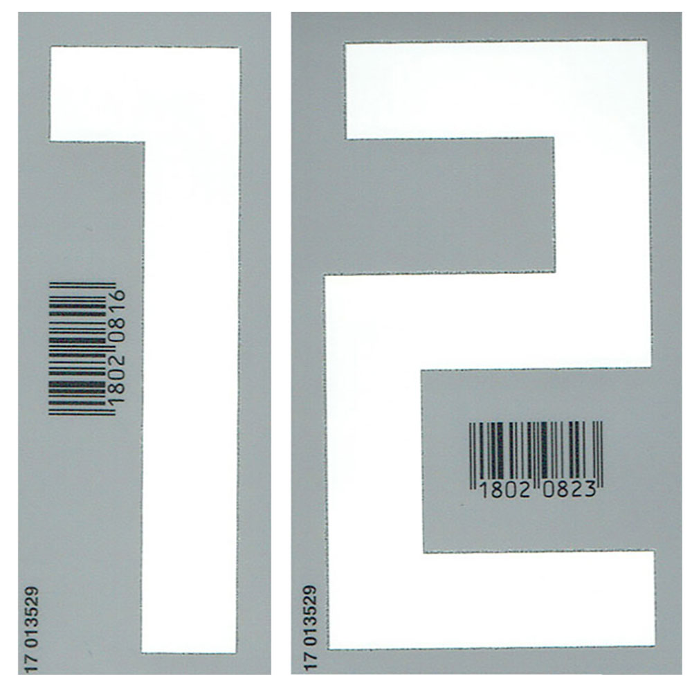 18-19 Germany Away Front Numbers (110mm)