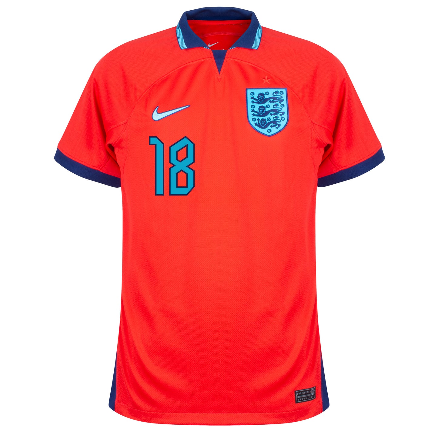 Nike England Away Alexander-Arnold 18 Shirt 2022-2023 (Official Printing)