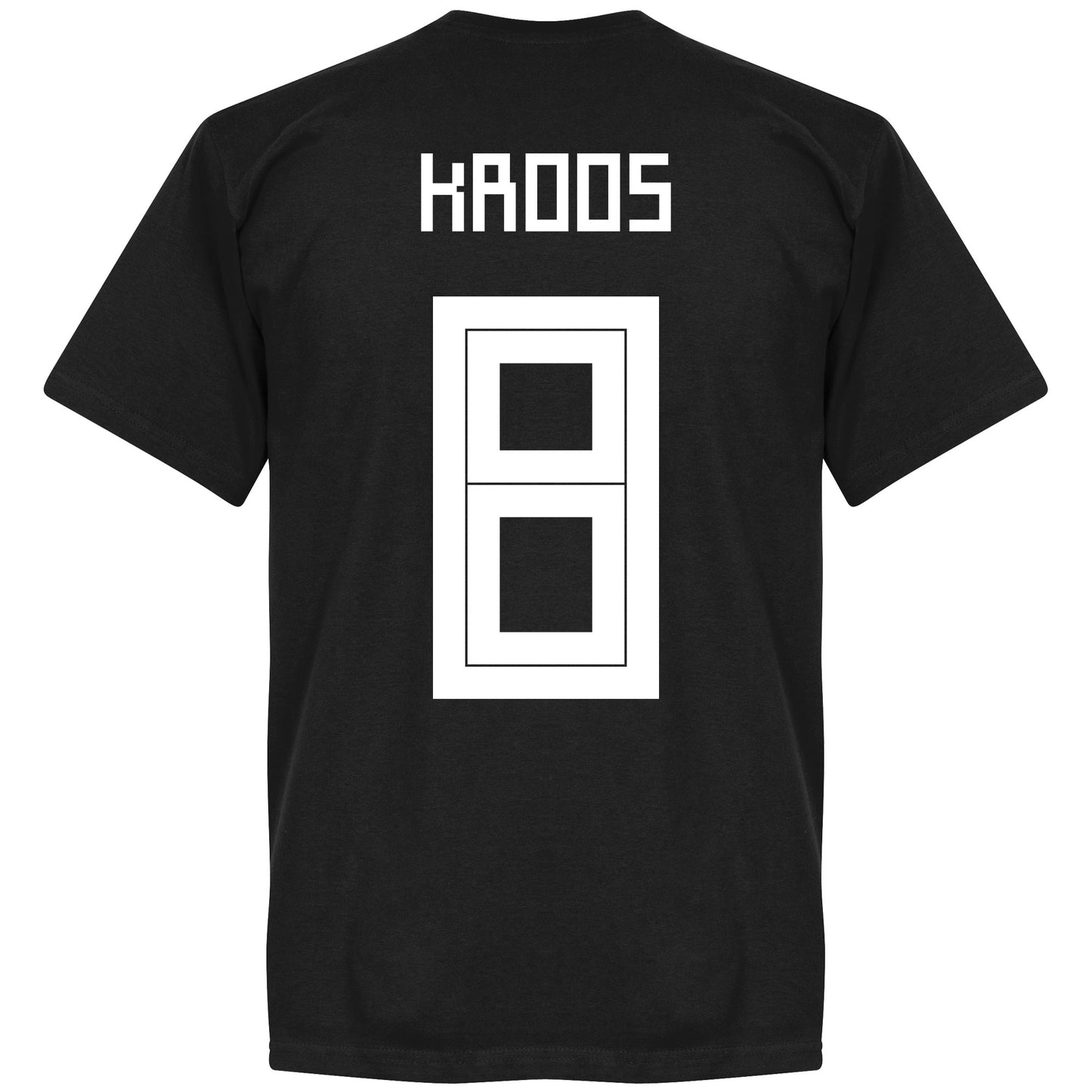 Germany Kroos 8 Team T-Shirt - Black