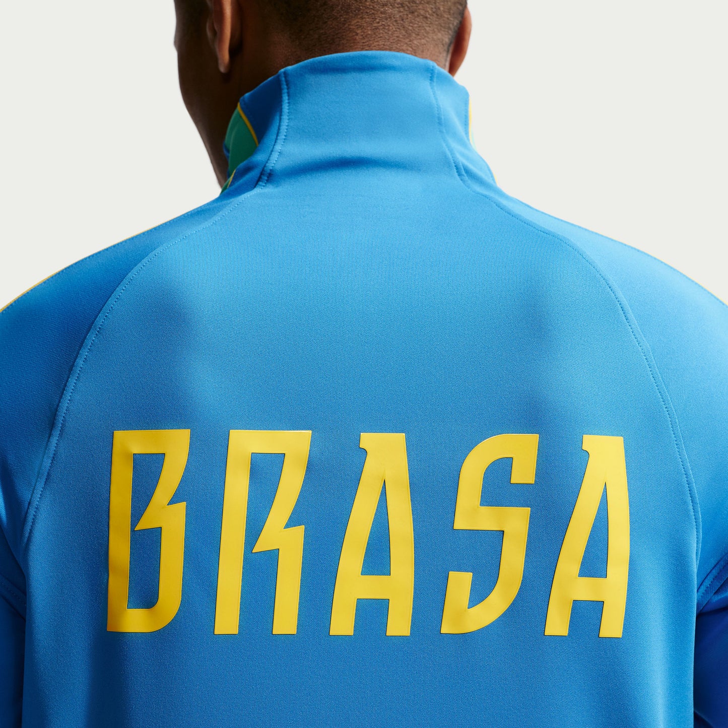 Nike Brazil Dri-Fit Strike 1/4 Zip L/S Drill Top - Blue - 2026-2027