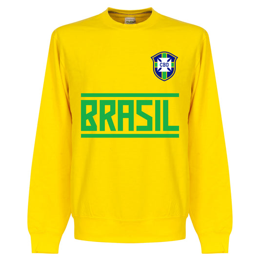 Brazil Team Sweatshirt - Yellow