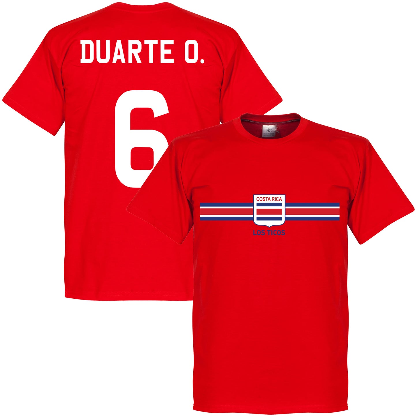 Costa Rica Duarte O. T-shirt - Red