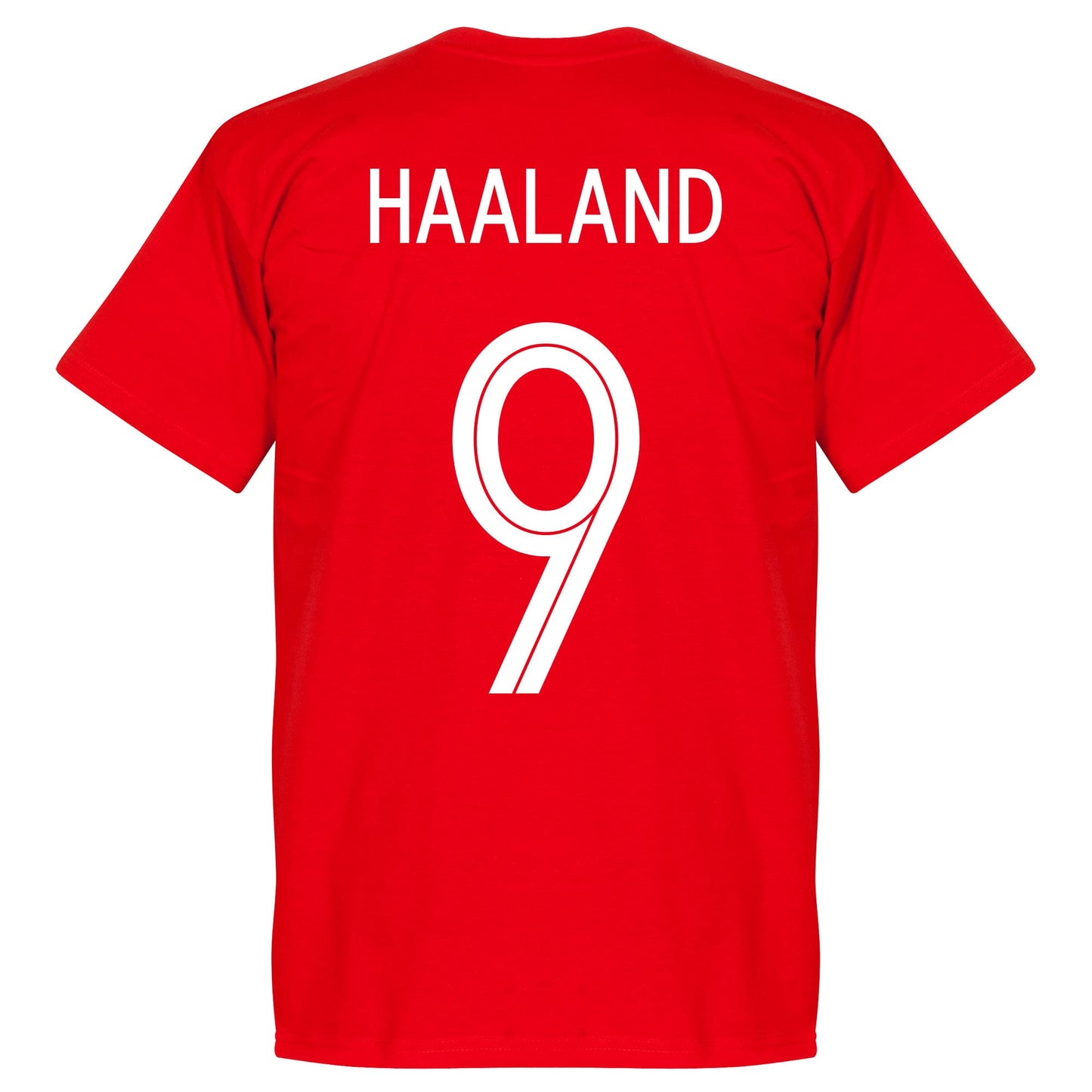 Norway Team Haaland 9 KIDS T-shirt - Red