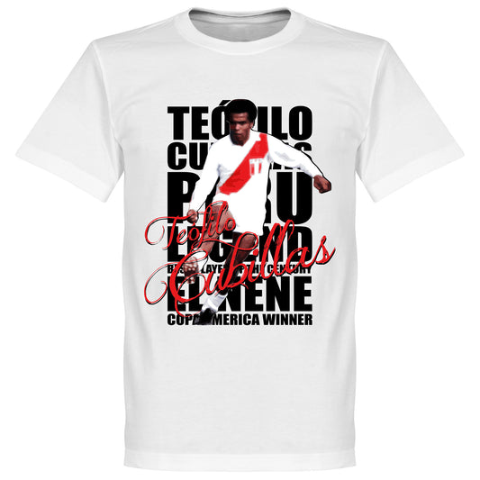 Teófilo Cubillas Peru Legend T-shirt - White