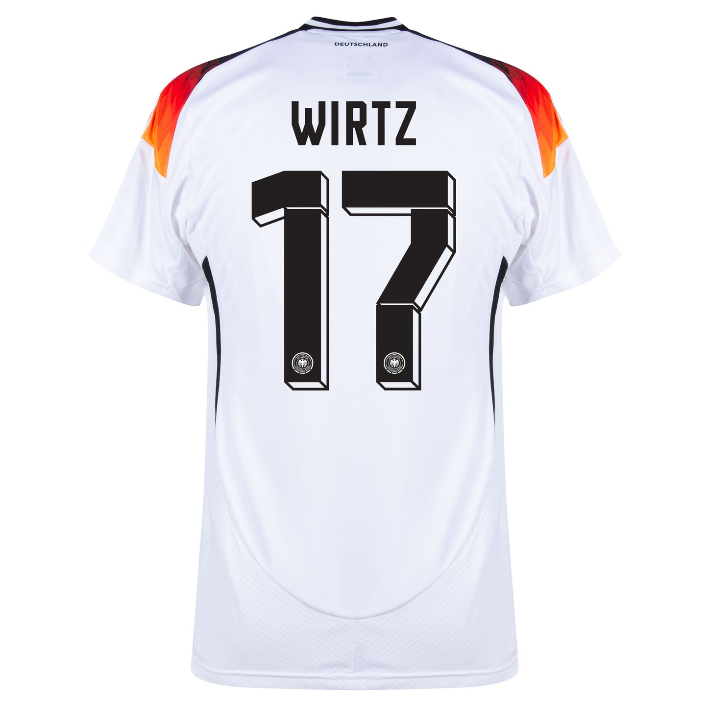 adidas Germany Home Wirtz 17 Shirt 2024-2025 (Official Printing)