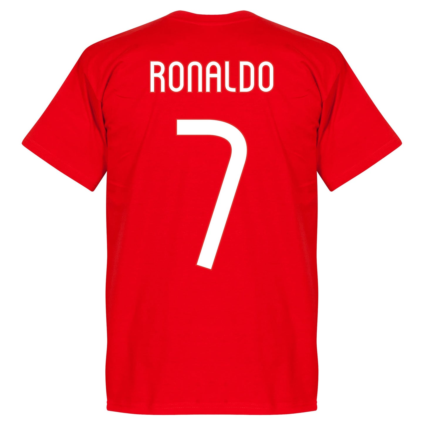 Portugal Team 2018 Ronaldo 7 T-shirt - Red
