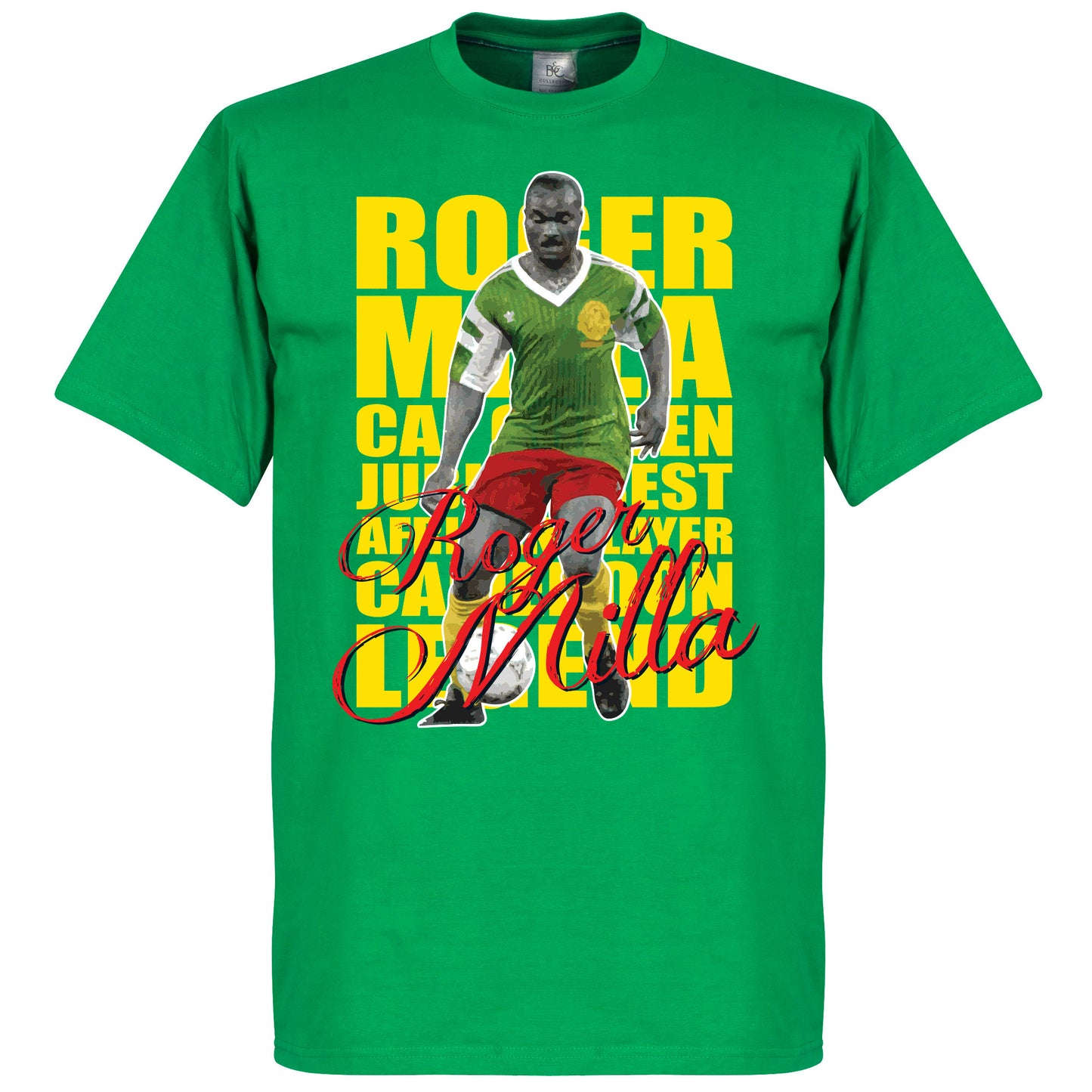 Roger Milla Legend T-Shirt - Green