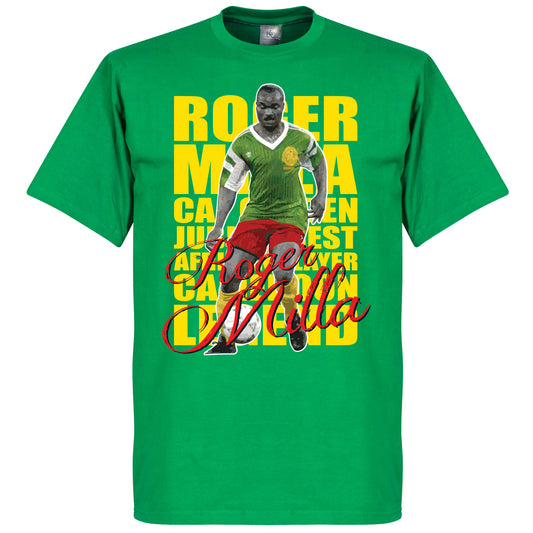 Roger Milla Legend T-Shirt - Green