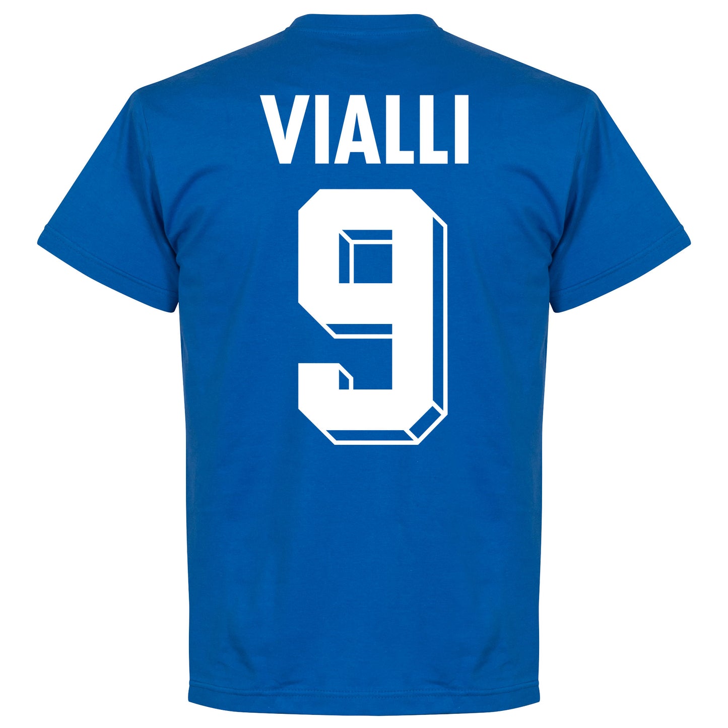 Italy Vialli 9 Team T-shirt - Royal