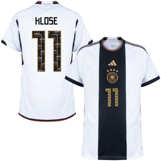 adidas Germany Home Klose 11 Shirt 2022-2023 (Danke Klose Printing)