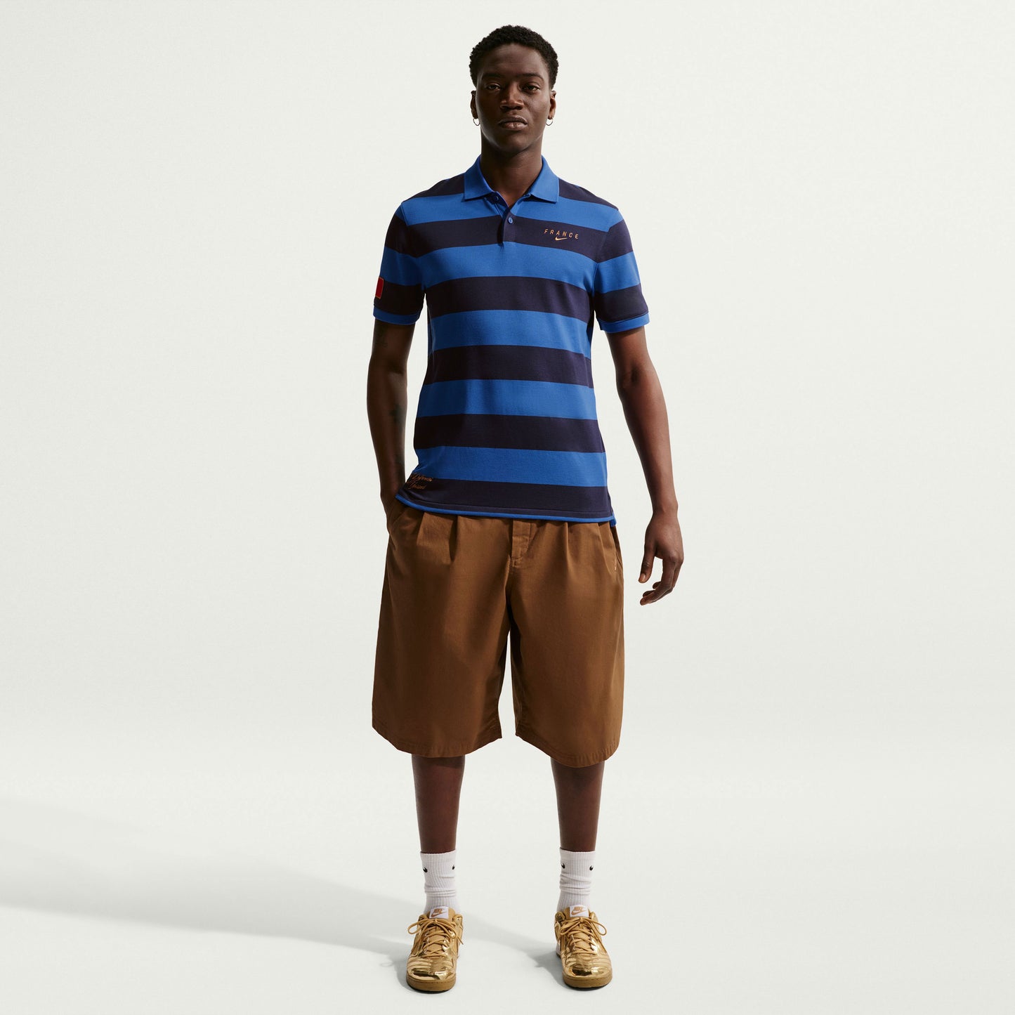 Nike France Dri-Fit The Polo 2.0 - Royal/Navy - 2026-2027